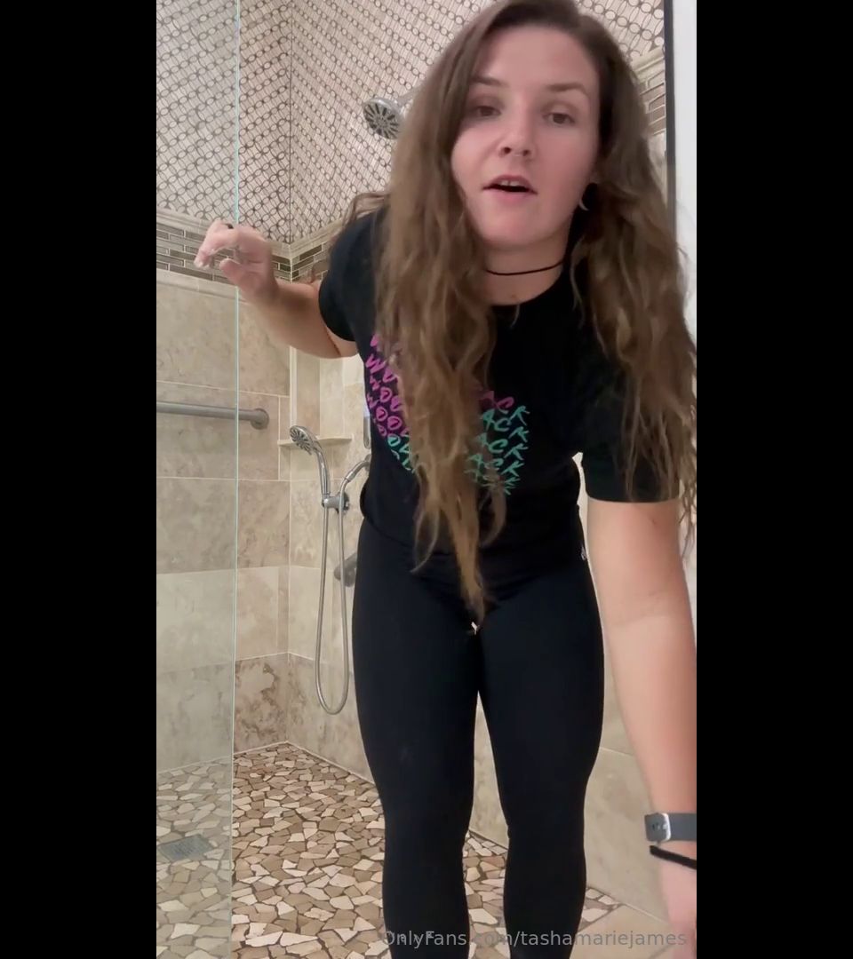 fetish Tasha Marie James Shows How She Showers Tasha Marie James