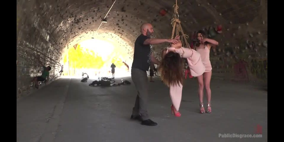 adult video clip 11 fleece fetish threesome | Newbie Penelope Gets Suspended, Flogged and Fucked, Scene 1 | fetish