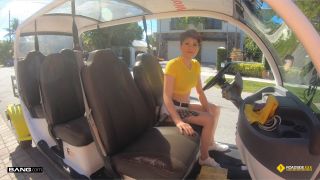 Adalind Gray - Golf Cart Breaks Down And She Needs Some Ultra HD 4K 2160p - Teen