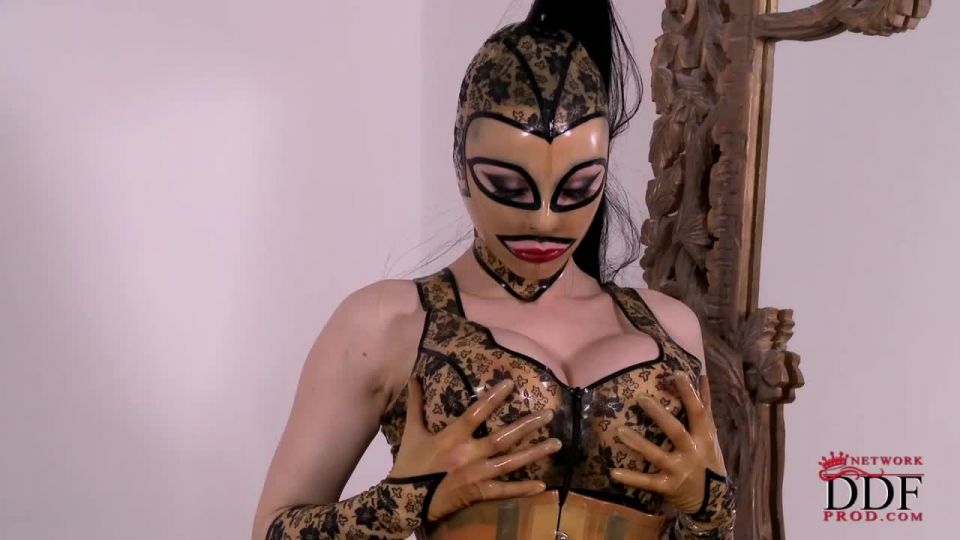 online xxx video 35 Latex Lucy - Kneel Before on femdom porn rikki six femdom