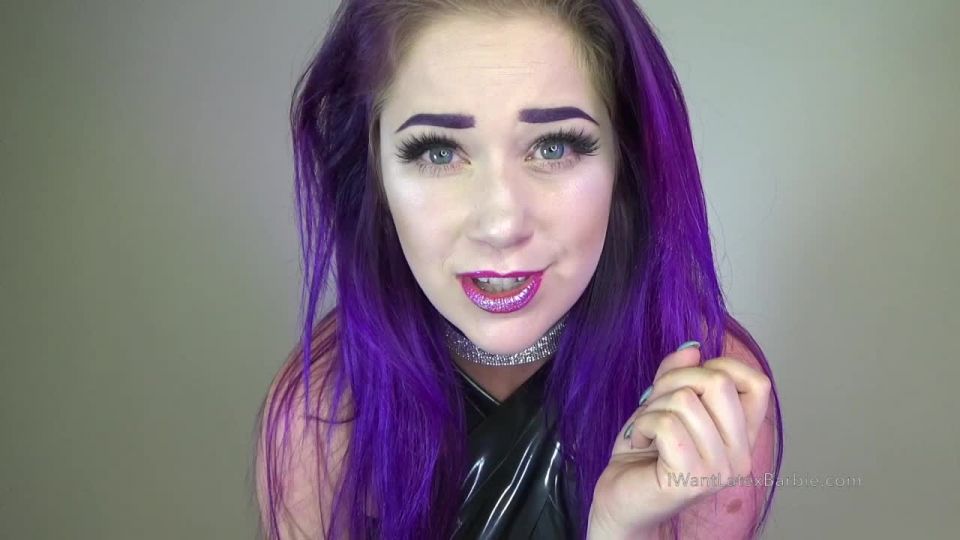 free porn clip 32 femdom cuckold humiliation Latex Barbie - Bossy Brat Humiliates And Enslaves, fetish on pov