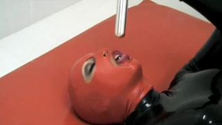 Latex Porn - 8393 - Heavy Rubber Solo - Valentina Fetish Girl, underwater fetish collection on fetish porn 