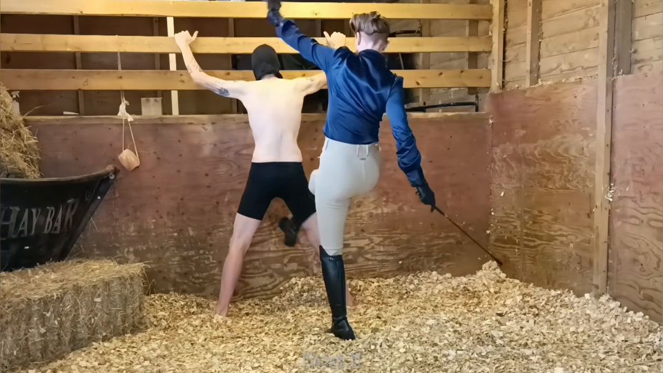 Señora M - Sadistic Stables Sack Smashing extremo de la bala de la rotura y el castigo de la cosecha - FullHD 1080P
