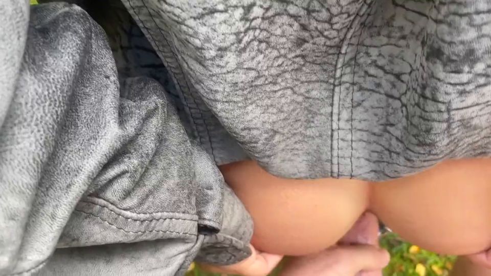 7172 Risky Outdoor Sex for Money  Cute with an Outrageously T...