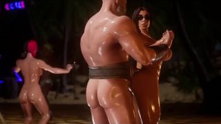Big Tits Wild Life Game - Sex Public Beach Village Fuck Ep 01