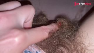 [GetFreeDays.com] Closeup on my huge clit head and hairy pussy Porn Stream December 2022