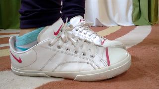 Tata Feet - Sneakers are a little dirty on feet porn cruel fetish