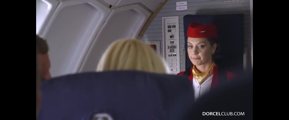 7135 Elena Koshka-A Caring Stewardess