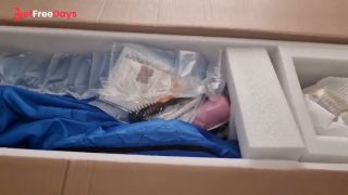 [GetFreeDays.com] Unboxing of the most realistic silicone sex doll and sex compilation with she Adult Stream May 2023