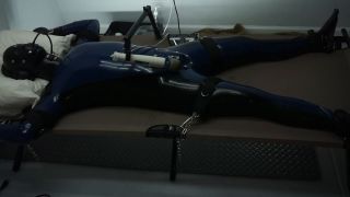 Latex Sub Bound Edged Then Milked With Latex Gloves