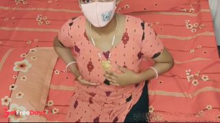 Indian Housewife Milf Love Sucking Big Black Cock - Blowjob