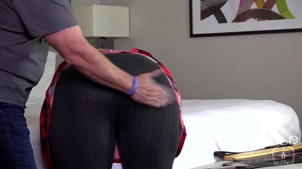 free adult video 12 Keagen Strapped and Paddled in Tights, pad fetish on fetish porn 