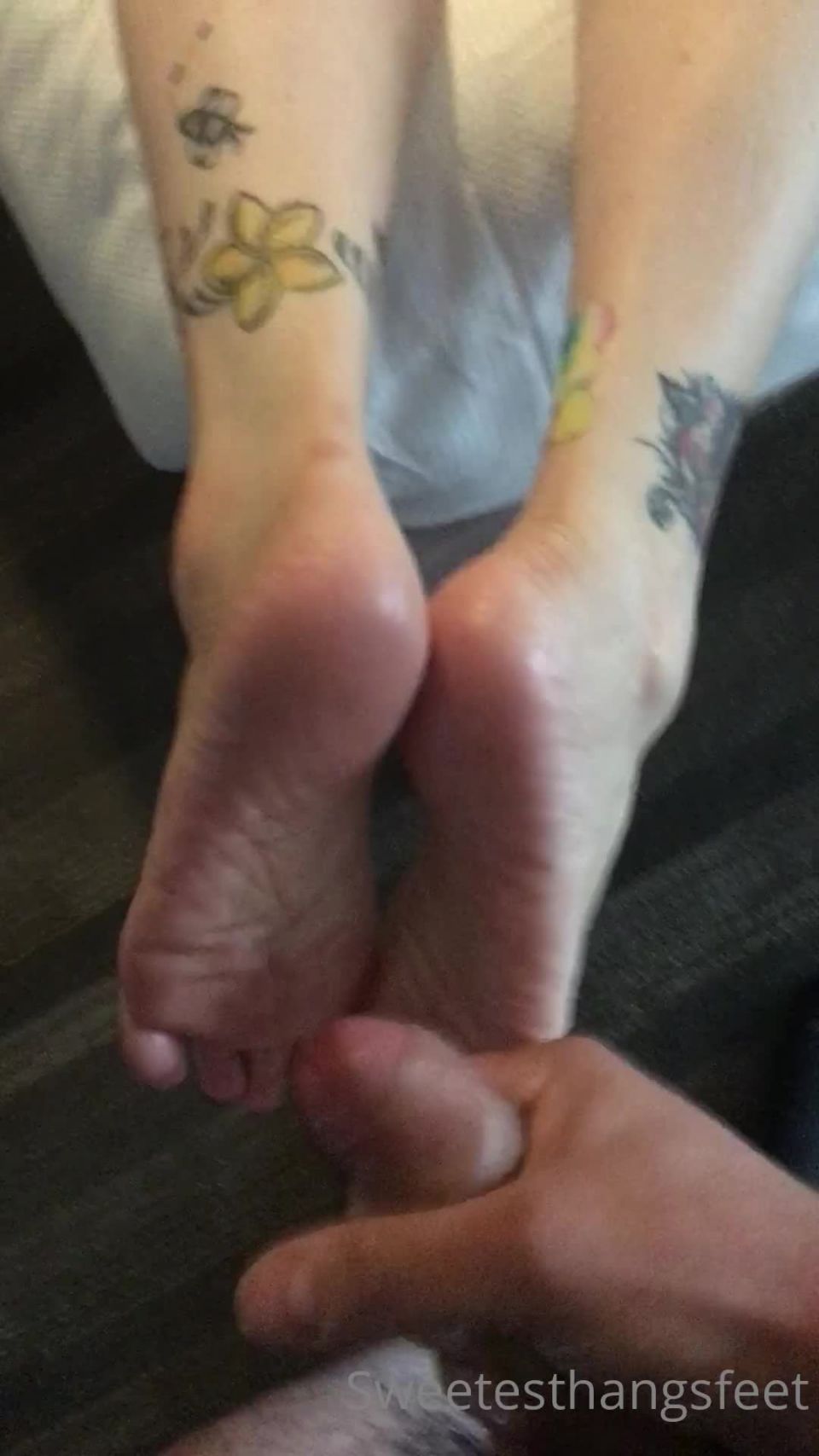 sweetesthangsfeet  73082540 part 3 with adam and yes the cum shot | sweetesthangsfeet | feet porn 