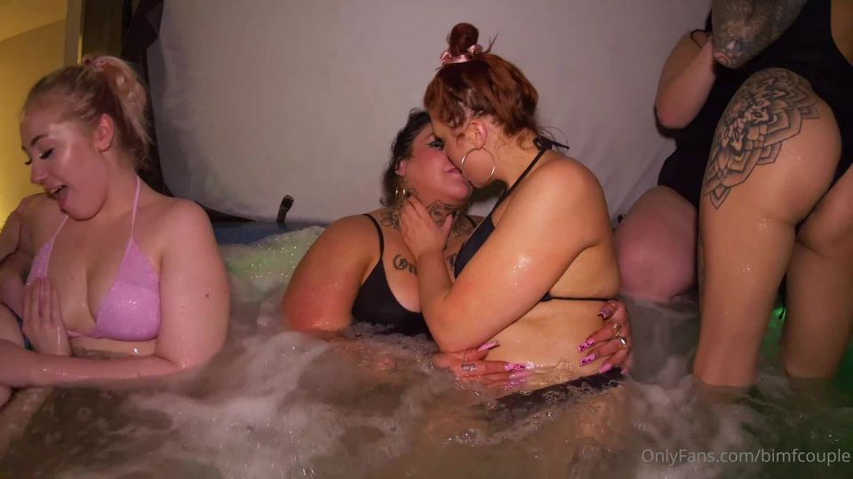 Bimfcouple - nothing like a good lesbian snog and titty play to get you all riled up with my beautiful 12-02-2023