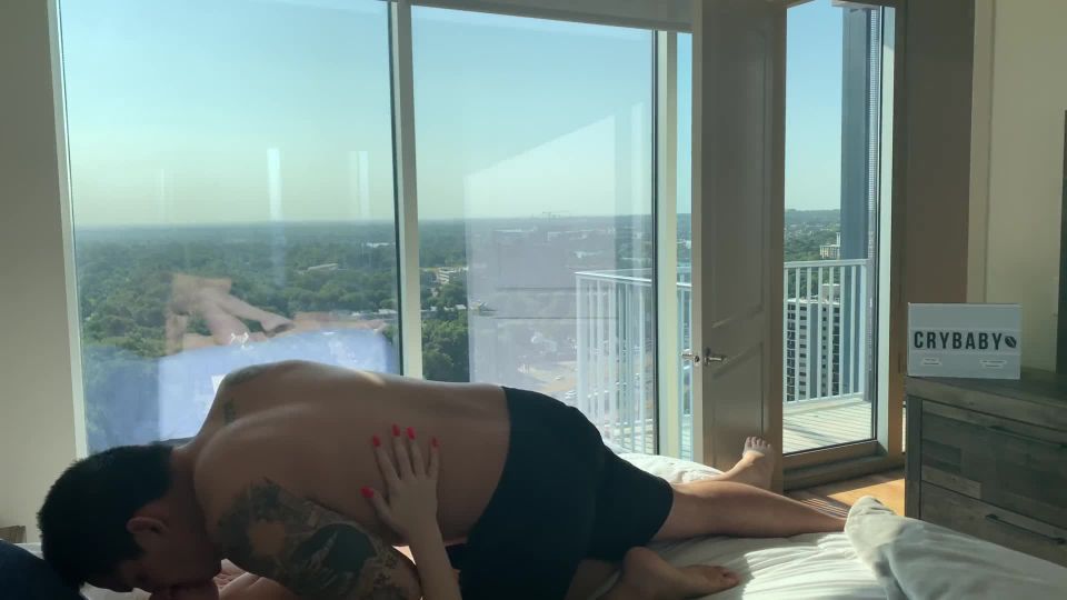 Stephanie Vixen aka crybabyxxx in 026 Young Hot Couple Passionate Fuck with Stunning City Views on teen 