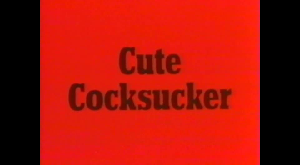 Expo Film 68 – Cute Cocksuker(Vintage)