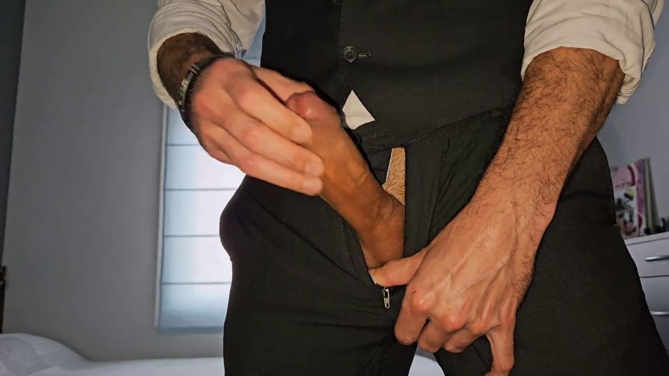 6269 Sexy Guy Wearing Suit Moaning, Talking Dirty Until Cum H...