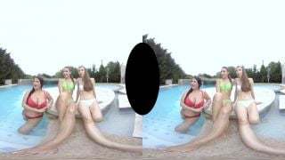 Anissa Jolie, Stephanie Moon, Amirah Adara – Summer Party Extravaganza – Vr pov 