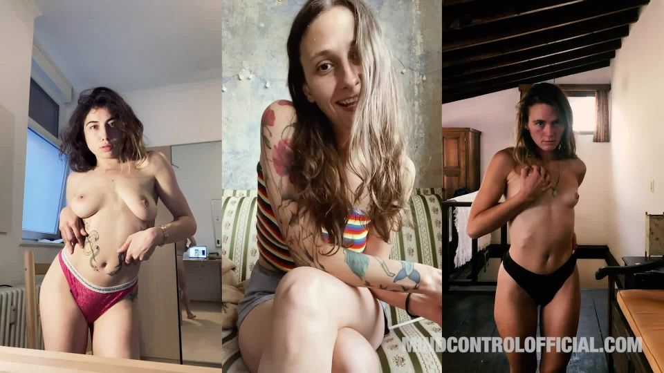 clip 31 Control mental – Las niñas en Internet 1 y 2 Paquete en webcam hombres pies fetiche
