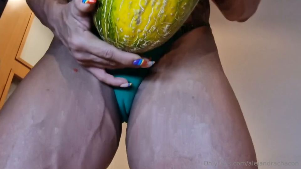 Femdom porn Alejandra Chacón aka alejandrachacon - 05-21-2023 OnlyFans Video - Melon Vs my Biceps posing double biceps full of Juice video Alejandra Chacón