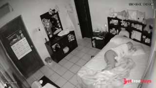 [Sleeping.Porn] Ultra HD video from hidden camera of sleeping man he is fine solo mature