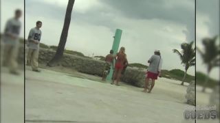 Voyeur Ass and Titty Watching on South Beach Miami Florida Public