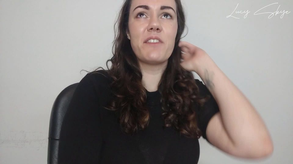 free video 13 femdom tied handjob Lucy Skye – Sissy Clitty Instructions, lucy skye on femdom porn