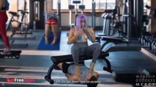 [GetFreeDays.com] Gym Baddie Dominates Him And Stretches His Ass With Her Strapon Sex Stream June 2023