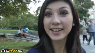 Wtfpass.com- 19-year-old Monica performs blowjob in public