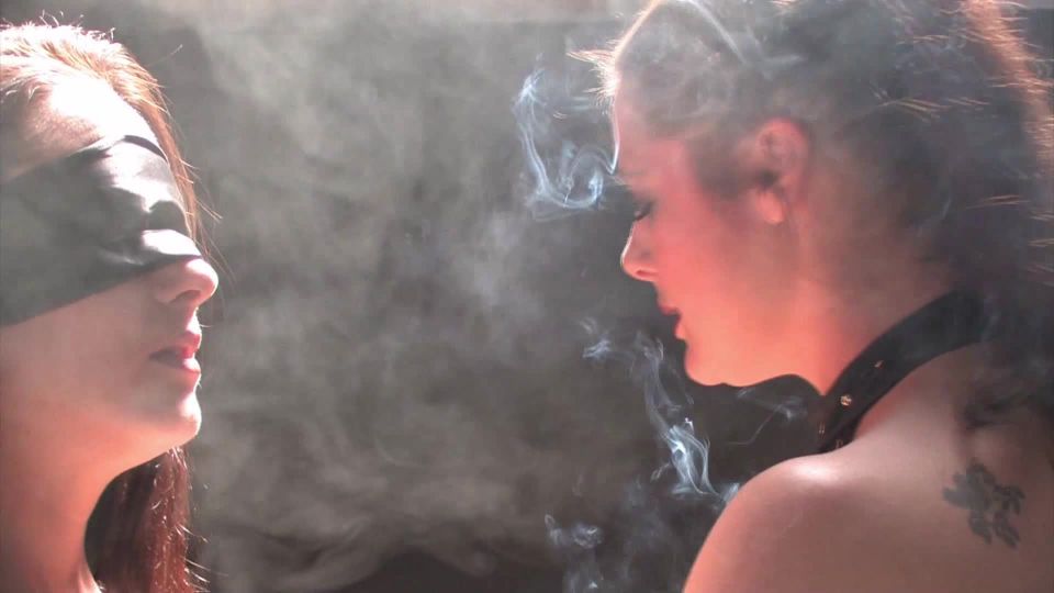 SmokingDomination presents Karina & Cody Virginia Slims 2, femdom strapon pegging on femdom porn 