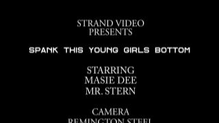 Masie Dee, Mr. Stern – Spank This Young Girls Bottom - [BDSM porn]