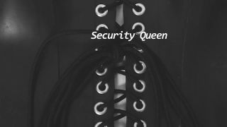 online clip 33 TeaseandThankYou - Security Queen - Mistress Carlin - pantyhose - fetish porn scarf fetish