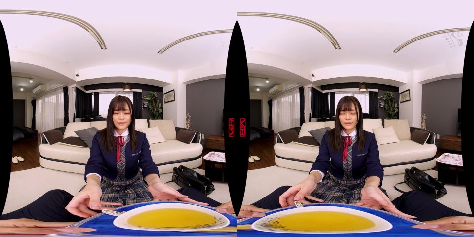 (VR) VRVR-102 HQ超高画質！「先生って、ホントに変態さんですわね…」インテリ生徒が僕を丁寧淫語でオナニーサポート！黒パンスト穿いた美脚で足コキ/尻コキ/濃厚フェラ/素股/相互オナニー！自ら愛液まみれの優秀マ○コに騎乗位挿入すると敏感すぎて何度も痙攣絶頂！奏音かのん!!!