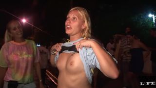 Porn Flashing on duval street during fantasy fest key west florida mardi gras femdom 