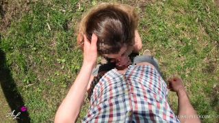 Alisa Lovely - Walking by the lake and fucking like a dog