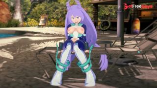 [GetFreeDays.com] Nejire-cosplayer masturbeert bij het zwembad en vult het met squirts - Koikatsu Porn Video June 2023