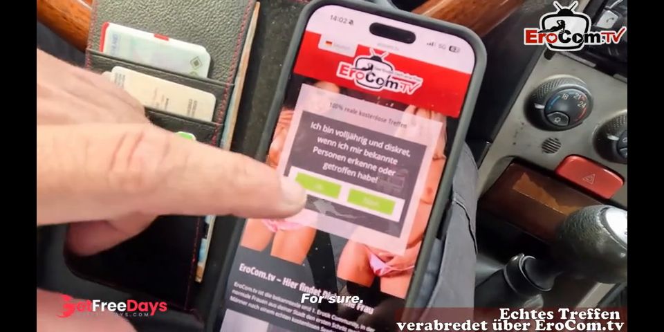 18yo BBW Teen picked up for real german EroCom Anal Date POV