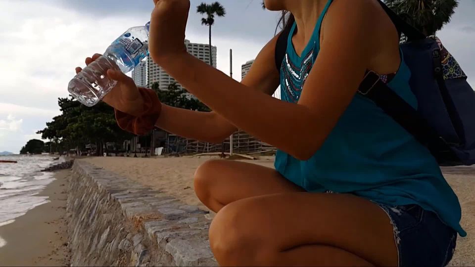 online clip 15 PornhubPremium - Dream4Angel - Upskirt No Panties N Butt Plug Insertion On Public Miami Style Beach [2021/FullHD] - hardcore - hardcore porn hardcore boobs