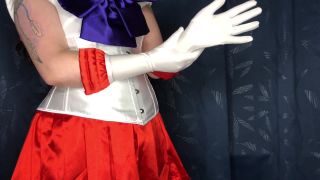 adult clip 11 DemonGoddessJ – Femdom Sailor Mars Body Worship - domination - fetish porn pvc femdom