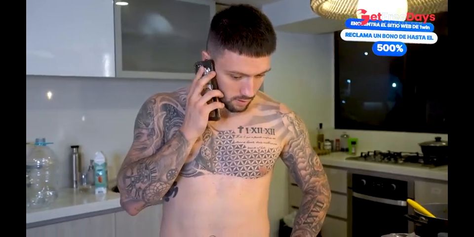 Colombian maid Natty Delgado gets hired by RalsBud and ends up riding his big Spanish cock in spoo