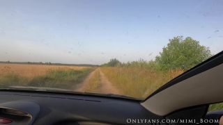 [Amateur] Ride from country side ended with mouth creampie - Mimi Boom