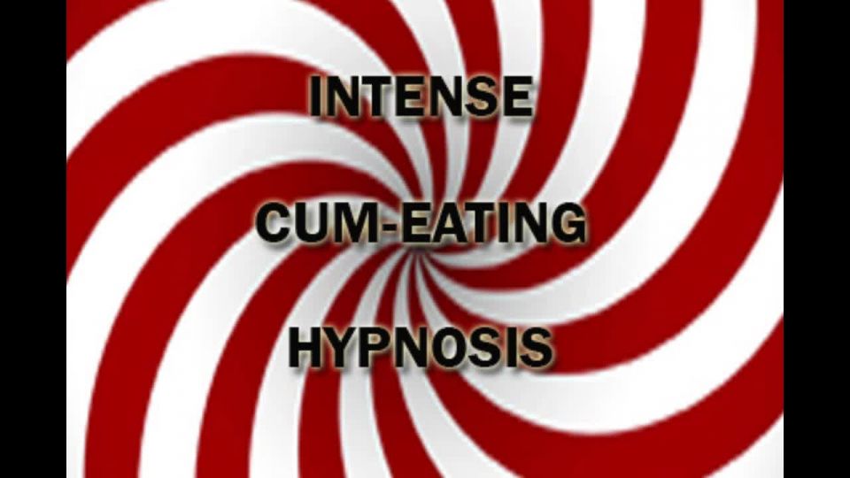 The Cristal Domme - INTENSE CUM EATING HYPNOSIS(Femdom porn)