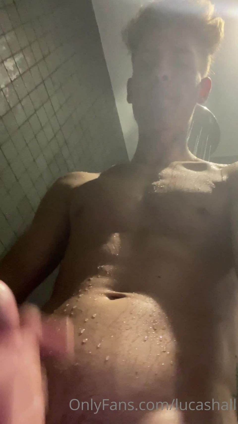 Lucas Hall () Lucashall - horny as fuck in the shower intense cum again 13-01-2021