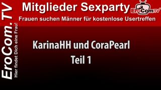  creampie | German Teen Double Fisting And Cum Creampie Gangbang Party – KarinaHH | german