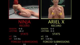 free online video 32 The Ninja (16-2) Ariel X (0-0) on brunette girls porn kj fetish
