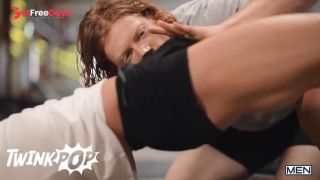 Sweaty Hardcore Pounding at the Gym with Hot Young Studs Dante Colle and Feli...