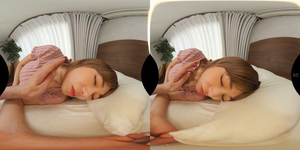 AJVR-242 【8KVR】クスリで寝落ちした無防備なカラダを至近距離でガン見して弄び無抵抗な眠りマ○コに有村のぞみ