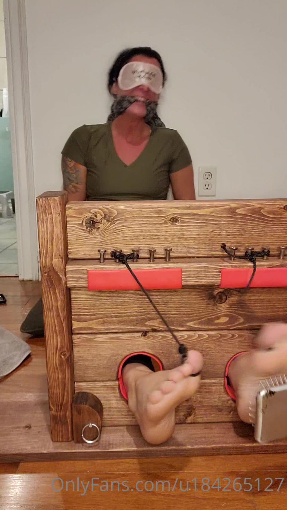 TickleMeAmy - Tickled in the Stocks – Tickling Videos.