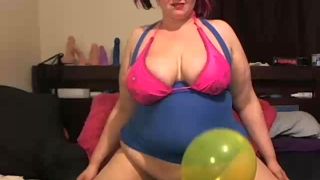 xxx video 26 SaraStar – Sara loves Balloons, bbw candid on bbw 