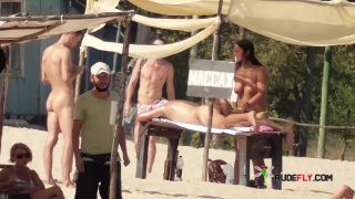 adult video clip 36 A public plage can't keep these teen naturists down - hidden camera - webcam 